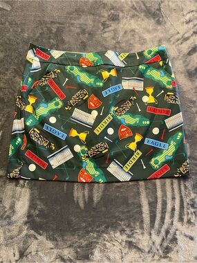 Loudmouth Ladies Golf Mini Skirt (Skort) Size 16
